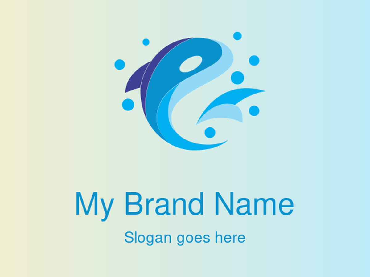 Dolphin logo Design